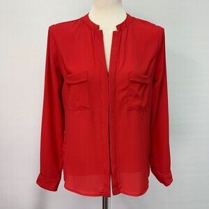 Ro & De Nordstrom Rack Women's Top Small Red NWT